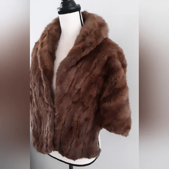 VTG Hudsons Detroit Fur Stole